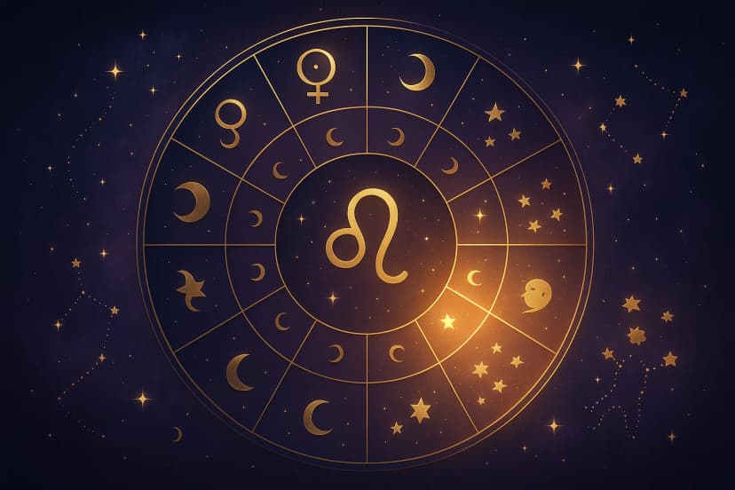 5th house astrology chart with fertility and children symbols