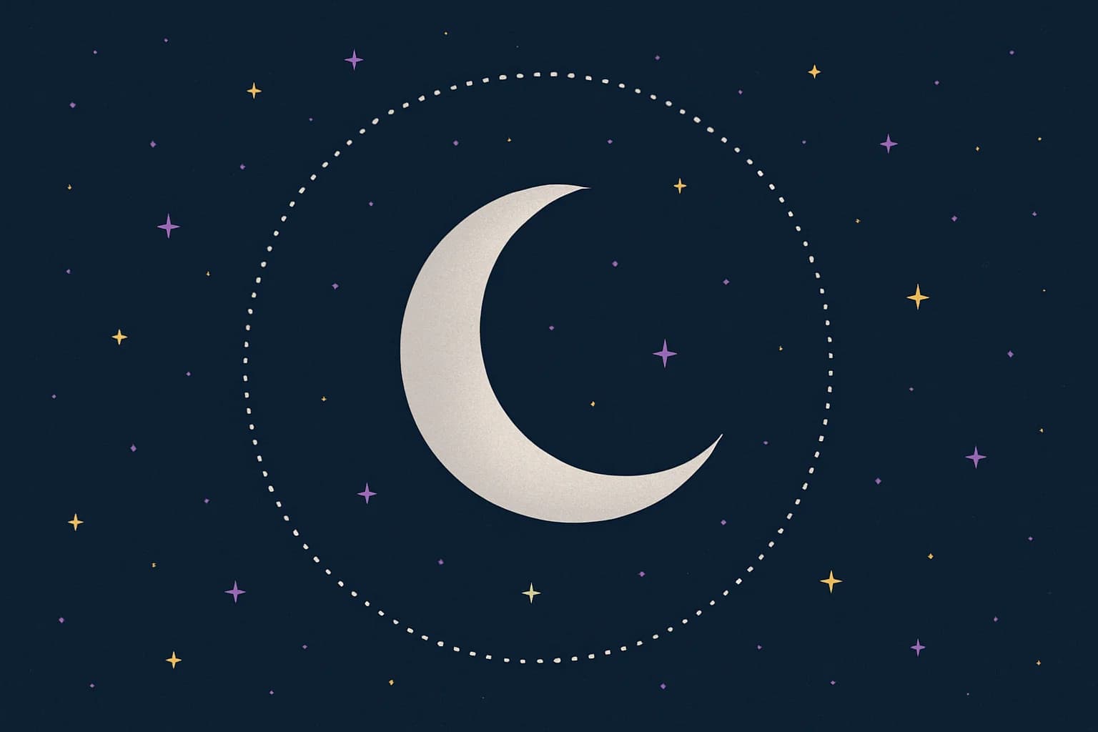 Void of Course Moon astronomical diagram